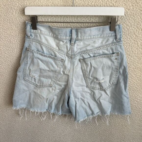 Madewell The '90s Mid-Length Jean Short in Pearlman Wash Womens Size 25 - Picture 4 of 9